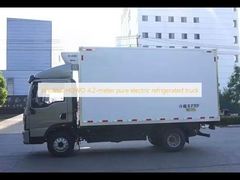 Xe tải điện lạnh nguyên chất Sinotruk HOWO 4,2 mét